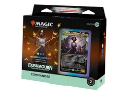 Magic The Gathering Duskmourn Haus des Schreckens Commander Deck Wunderwirkerin