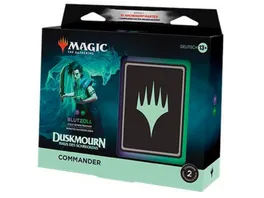 Magic The Gathering Duskmourn Haus des Schreckens Commander Deck Blutzoll