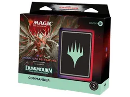 Magic The Gathering Duskmourn Haus des Schreckens Commander Deck Unendliche Bestrafung