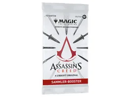 Magic The Gathering Assassin s Creed Sammler Booster
