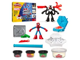 Hasbro Play Doh Marvel Spider Man Netz Action Knetset