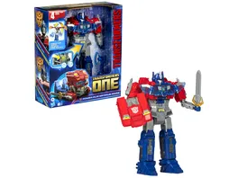 Hasbro Transformers One Power Flip Optimus Prime Orion Pax interaktive Action Figur