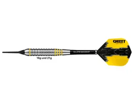 Harrows 736118 Softdart Chizzy Soft Brass 18g