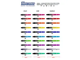 Harrows 902555 Shaft Supergrip Fusion 55