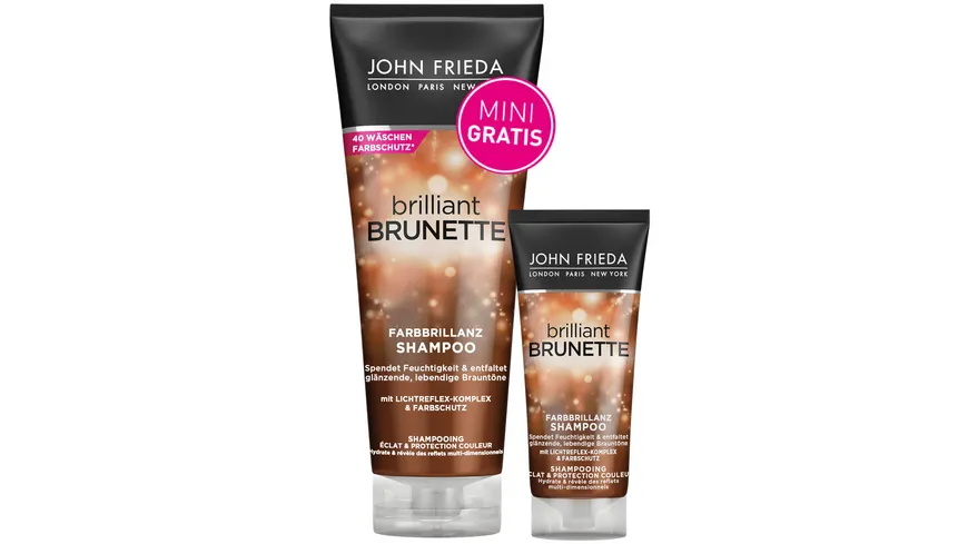 John Frieda Brilliant Brunette Farbbrillanz Shampoo Mini Online Bestellen MÜller 4853