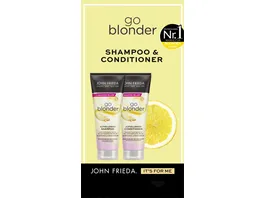 John Frieda Sheer Blonde Duo Go Blonder Shampoo Condtioner