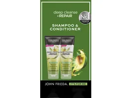 John Frieda deep cleanse Repair Duo Shampoo Condtioner