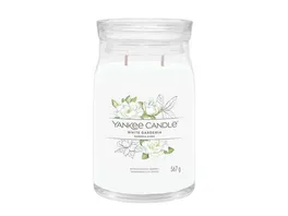 Yankee Candle Duftkerze Signature Large Jar White Gardenia