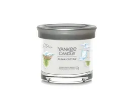 Yankee Candle Duftkerze Signature Small Tumbler Clean Cotton