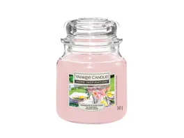 Yankee Candle Home Inspiration Mittelgrosse Kerze im Glas Garden Party