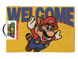 Fussmatte Super Mario Welcome