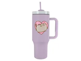 PUSHEEN HEART 40oz TUMBLER