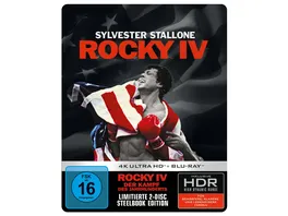 Rocky IV Der Kampf des Jahrhunderts 1985 4K UHD Steelbook