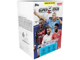 Topps UEFA Football Superstars 22 23 Value Box