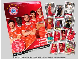 FC Bayern Muenchen 2022 2023 STICKER SET