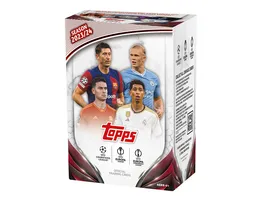 Topps 2023 24 UEFA Club Competitions Value Box 6 Packs