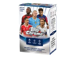 Topps Chrome UEFA Club Competitions 2023 24 Value Box