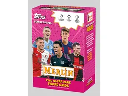 Topps 2024 Topps UEFA Merlin Value Box