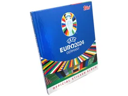Topps UEFA EURO 2024 Sticker Kollektion Hardcover Album