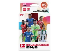 Topps Bundesliga 2024 2025 Offizielle Sticker ECO Blister