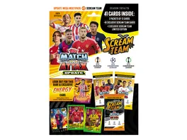 Topps Match Attax UEFA Champions League TC 2024 2025 Update Mega Multipack 2 Scream Team