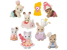 Sylvanian Families Sammelfiguren Serie 13 Baby Kuchenparty