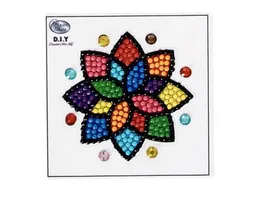 Craft Buddy Crystal Art Diamond Painting Motiv Sticker Bastelset Set Mandala