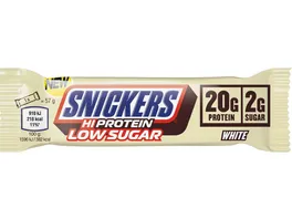 Snickers White Low Sugar High Protein Bar White Chocolate