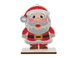 Craft Buddy Crystal Art Diamond Painting Weihnachtsmann Buddies Festliche Serie 4 Dekoration