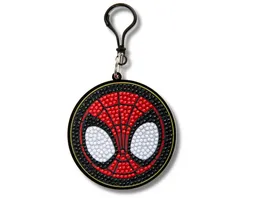 Craft Buddy Crystal Art Diamond Painting Spiderman Bag Charm Kit MARVEL