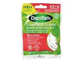 DenTek Eco Complete Clean pflanzenbasierte Zahnseide Sticks