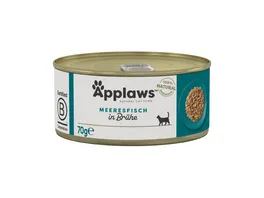 Applaws Katzennassfutter Meeresfisch 70g