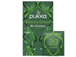 Pukka BIO Tee Matcha Green 20 Beutel 30g Packung