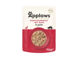 Applaws Huhn Rind in Gelee 70g