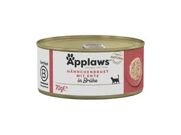 Applaws Katzennassfutter Huhn Ente 70g