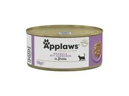 Applaws Katzennassfutter Makrele Sardine 156g