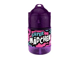 H H Superhelden Trinkflasche Maedchen