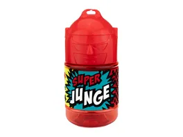 H H Superhelden Trinkflasche Junge