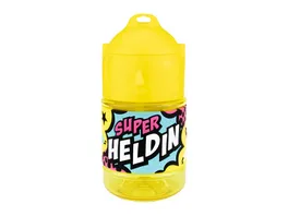 H H Superhelden Trinkflasche Heldin