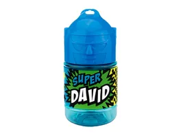 H H Superhelden Trinkflasche David