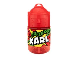 H H Superhelden Trinkflasche Karl