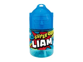 H H Superhelden Trinkflasche Liam