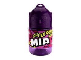 H H Superhelden Trinkflasche Mia