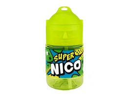 H H Superhelden Trinkflasche Nico