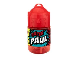 H H Superhelden Trinkflasche Paul