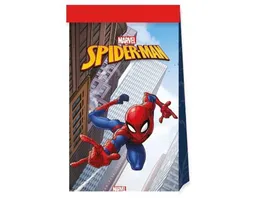 Procos Marvel Spider Man Partytueten aus Papier 4 Stueck