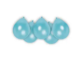 DECORATA PARTY Metallic Ballons Pastell Blue