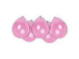 DECORATA PARTY Metallic Ballons Pastell Pink