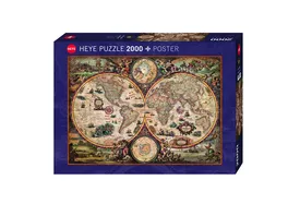 Heye Standardpuzzle 2000 Teile Vintage World