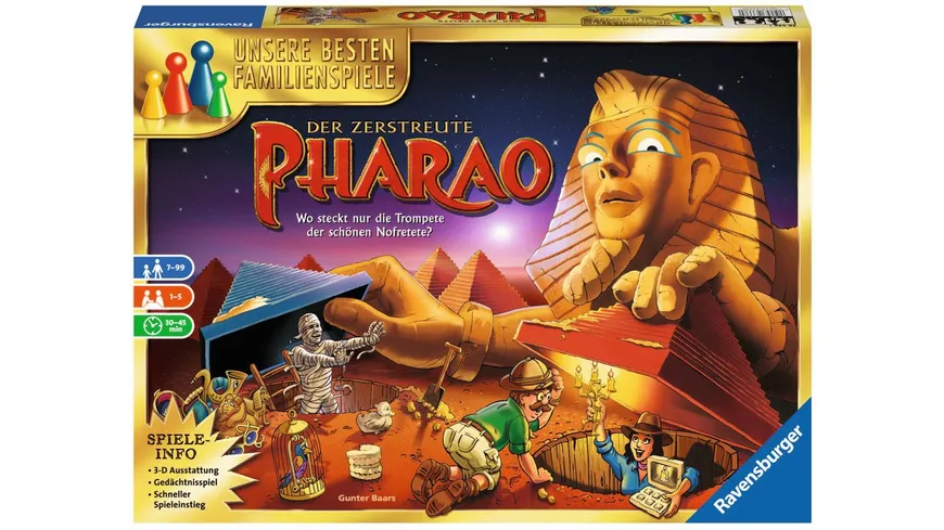 Ravensburger Spiel - Der zerstreute Pharao